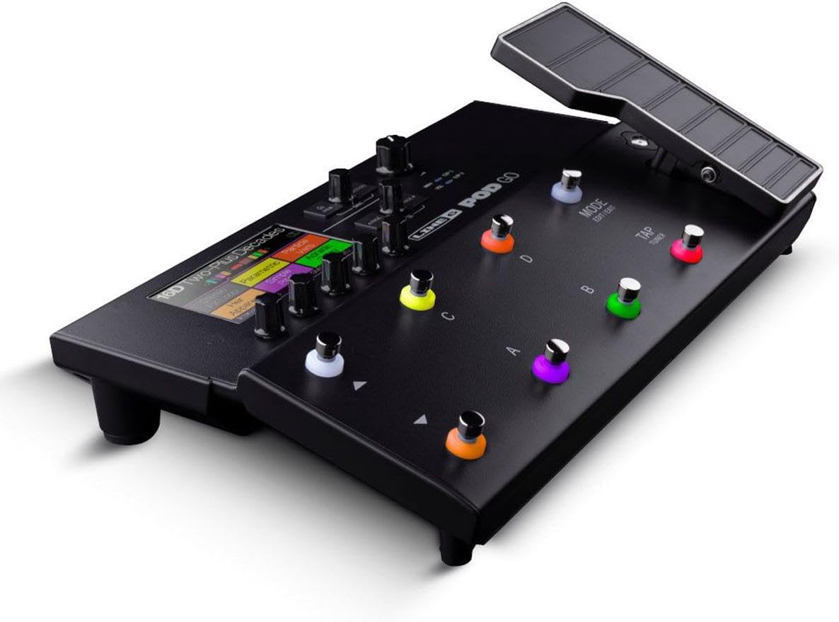 Line 6 POD GO Guitar and Bass Multi Effects Pedal and Amp Modeling Processor