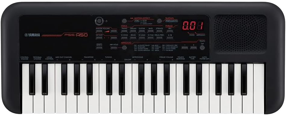 Yamaha PSS-A50 37 Key Mini Keyboard with Adapter