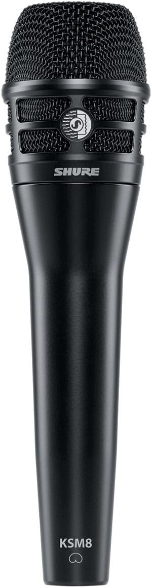 Shure KSM8/B Dualdyne™ cardioid dynamic vocal microphone - black