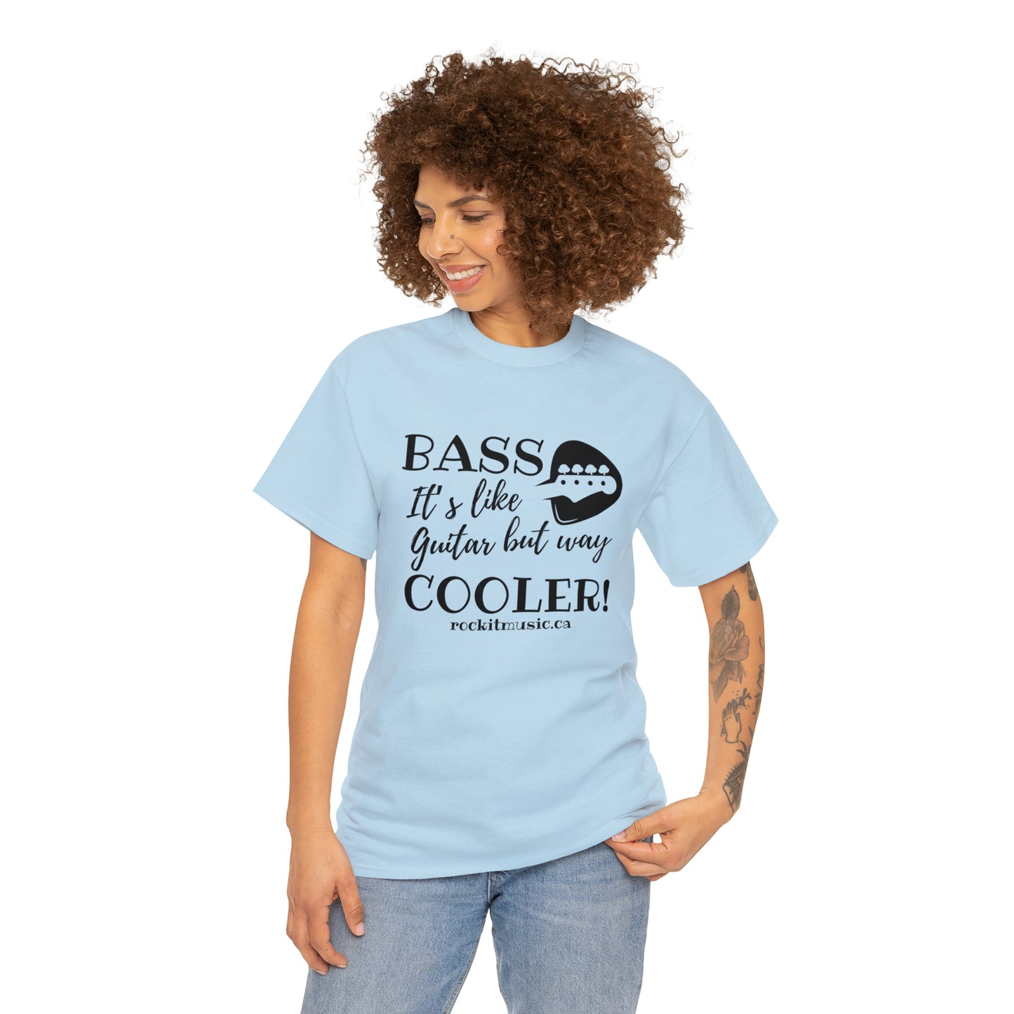 Rockit T-Shirt - Bass is Cooler
