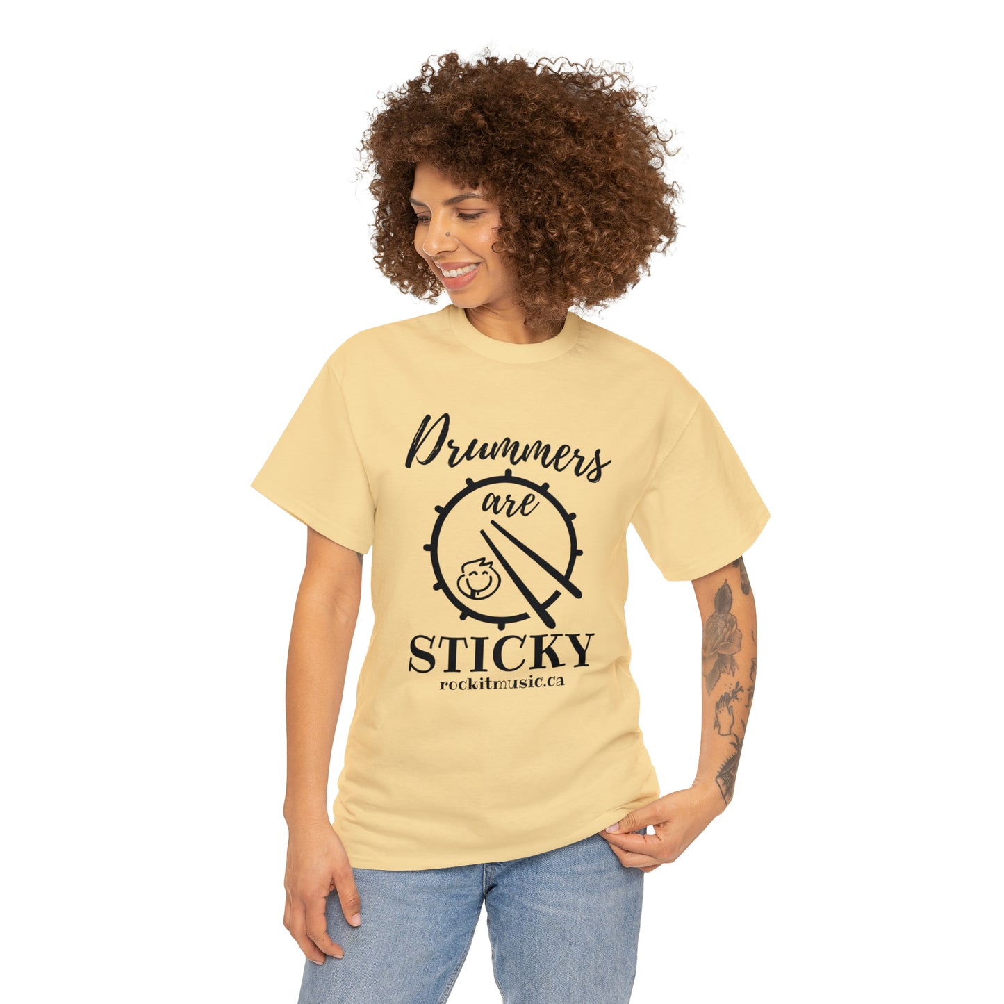 Rockit T-Shirt - Drummers are Sticky