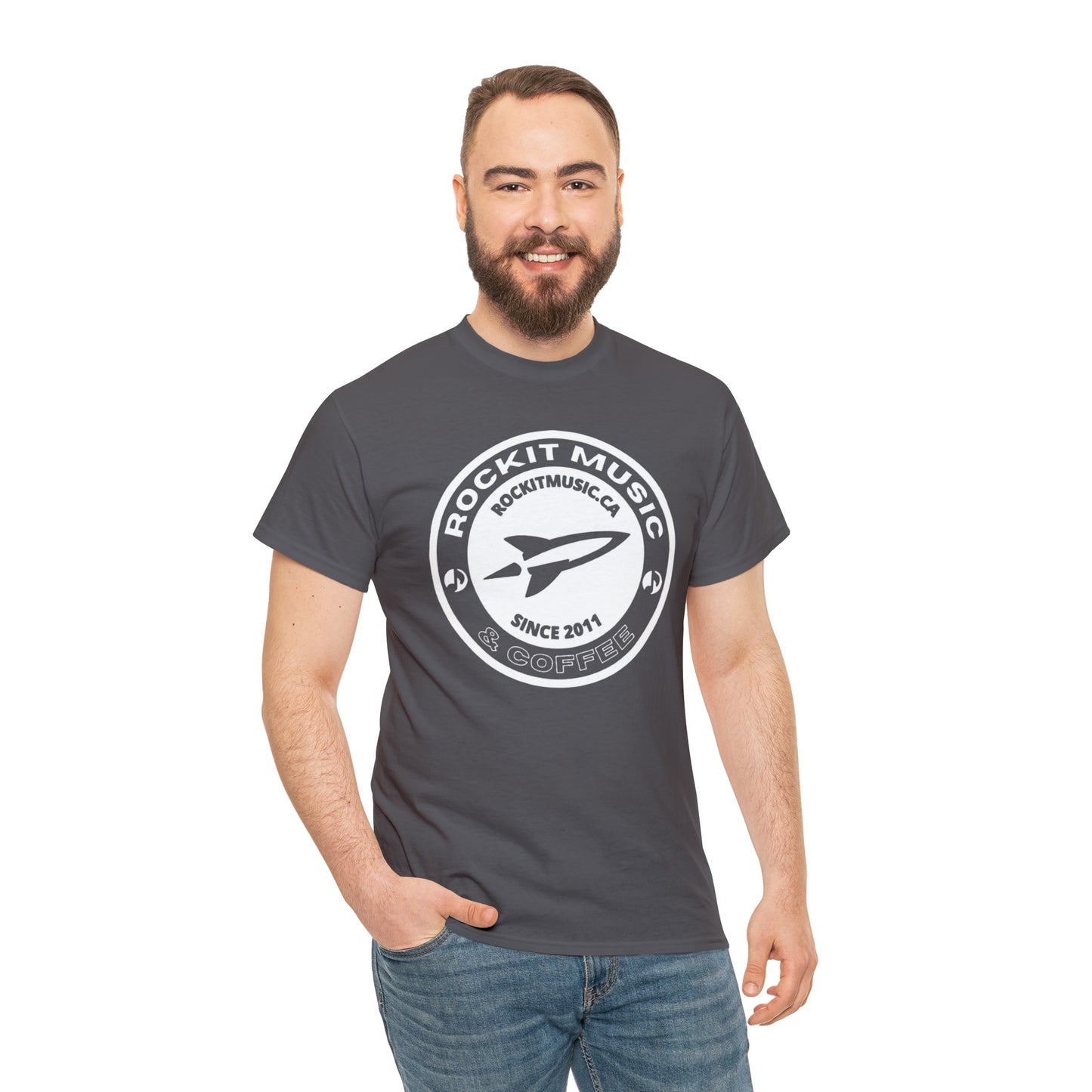 Rockit T-Shirt - White Logo