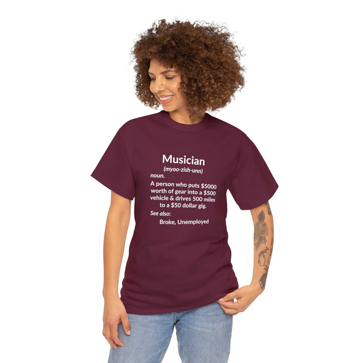 Rockit T-Shirt Musician Definition