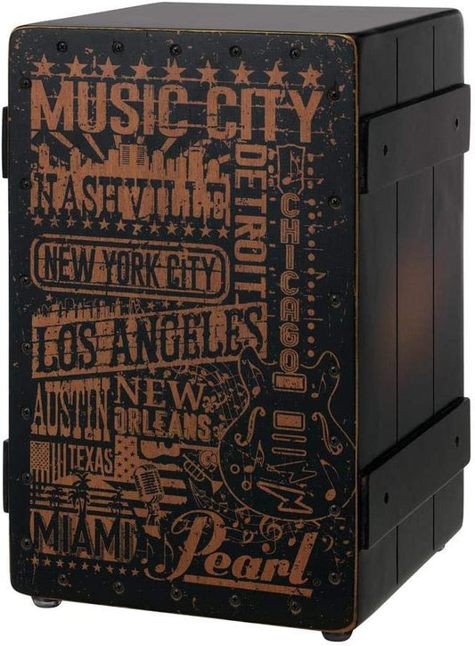 Pearl Primero Series Cajon, Music City USA PBC-122B