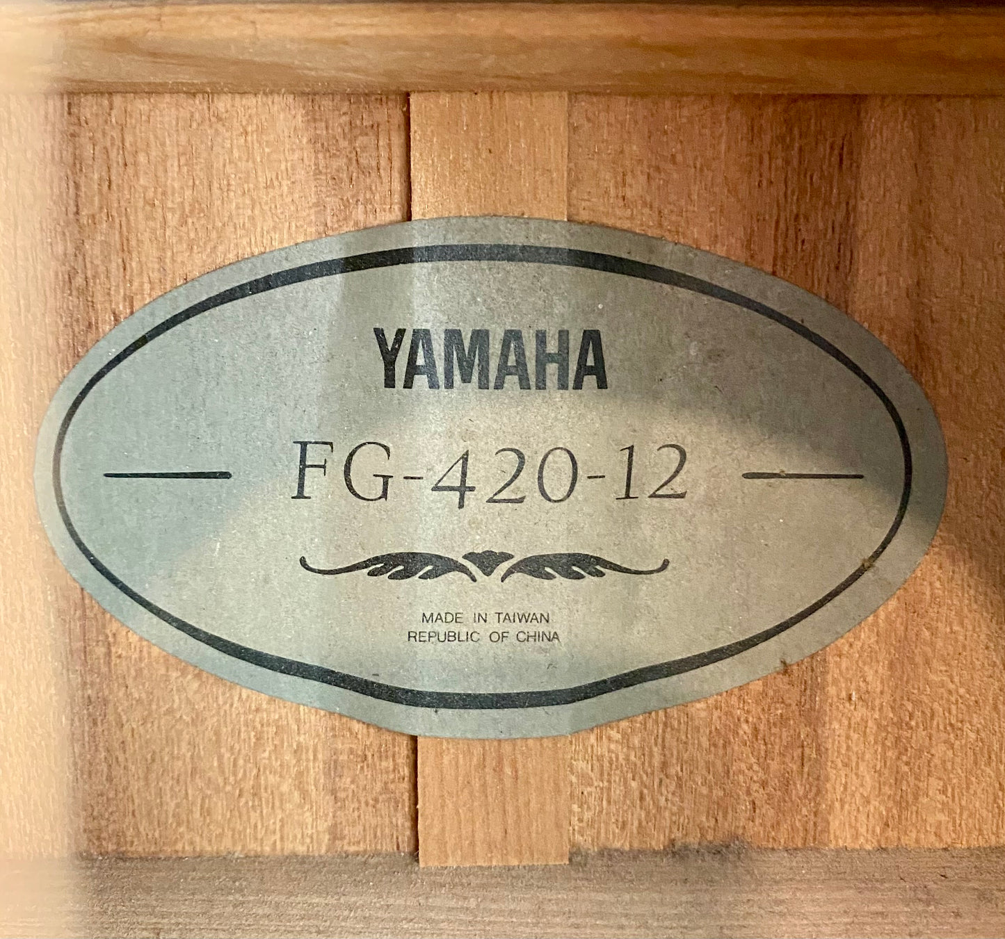 Yamaha Vintage FG420-12 12 String Acoustic Guitar - Used