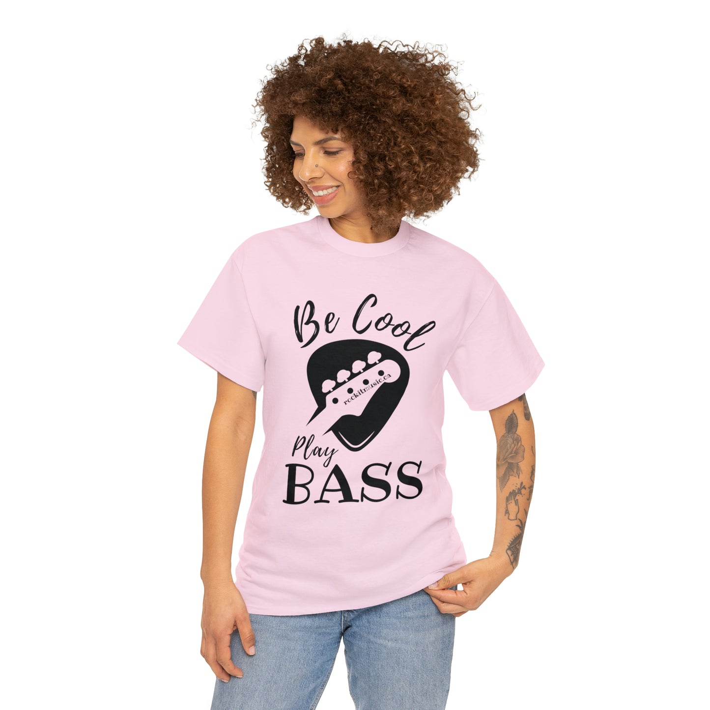Rockit T-Shirt - Be Cool Play Bass