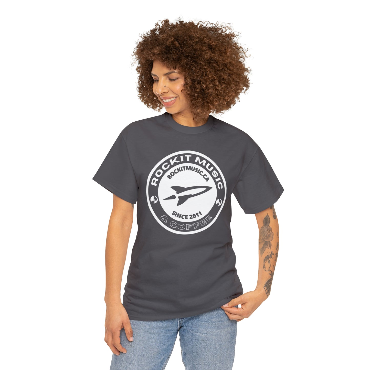 Rockit T-Shirt - White Logo