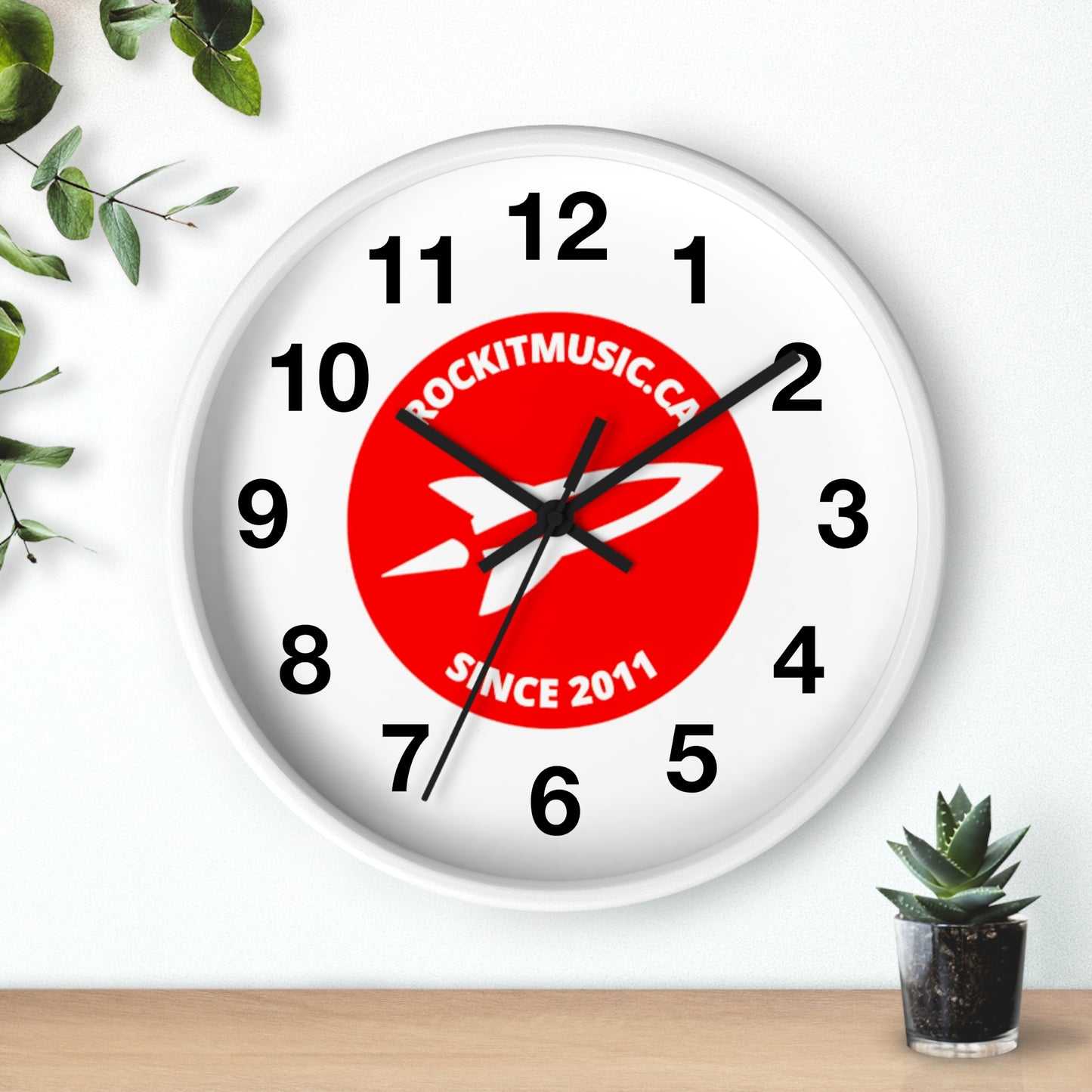 Rockit 10 Inch Wall Clock