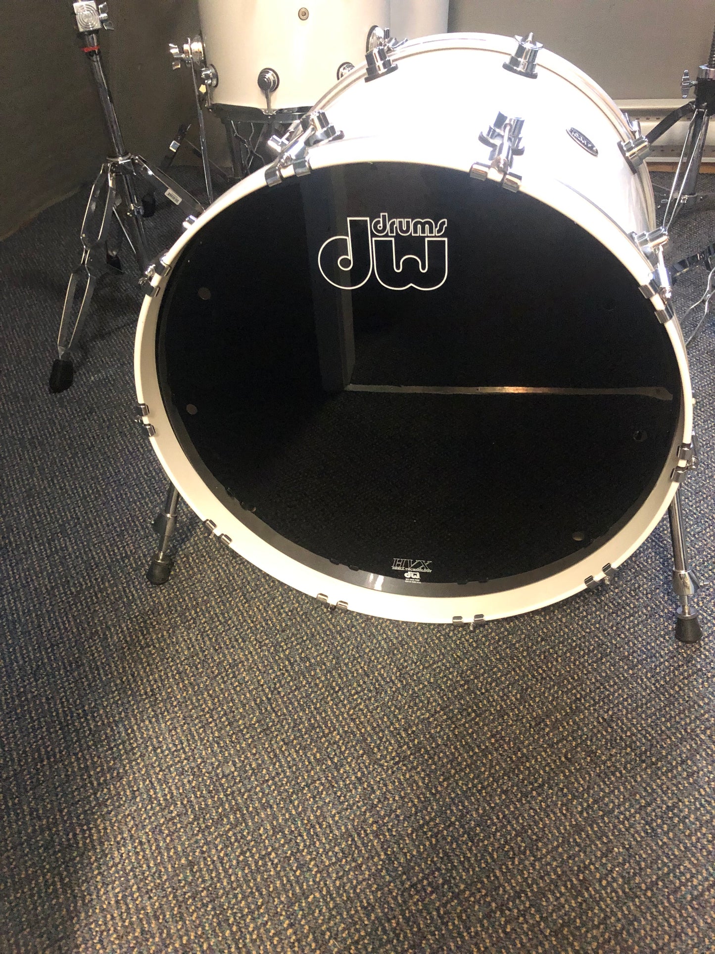 DW Drum Workshop Performance Series Drum Kit with Hardware - Ice White - Mint Used
