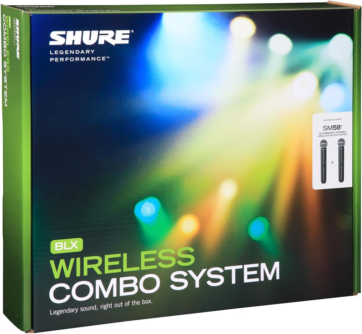 Shure BLX288/SM58 Dual Wireless Handheld Microphone Set