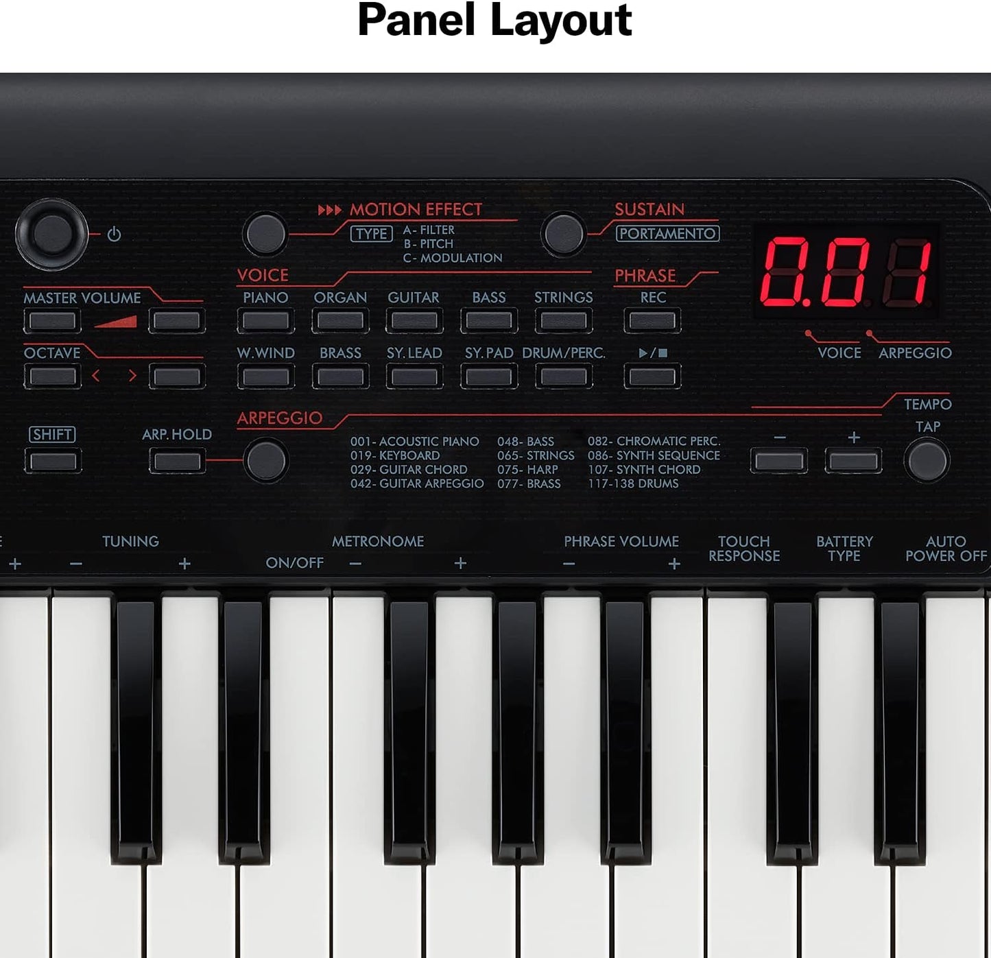 Yamaha PSS-A50 37 Key Mini Keyboard with Adapter