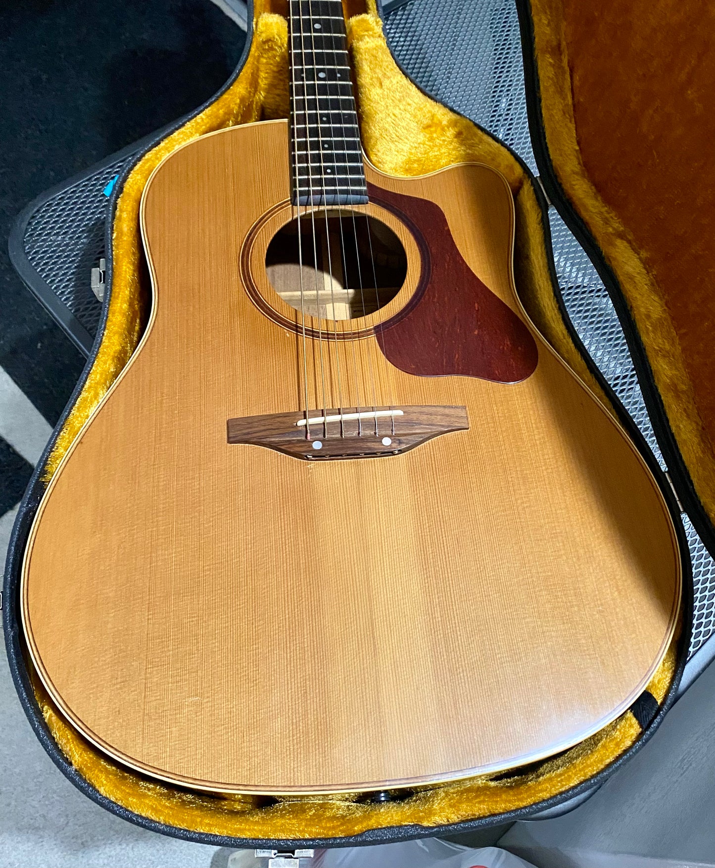Flambeau Cedar Top Acoustic Guitar Made In Japan 1980's