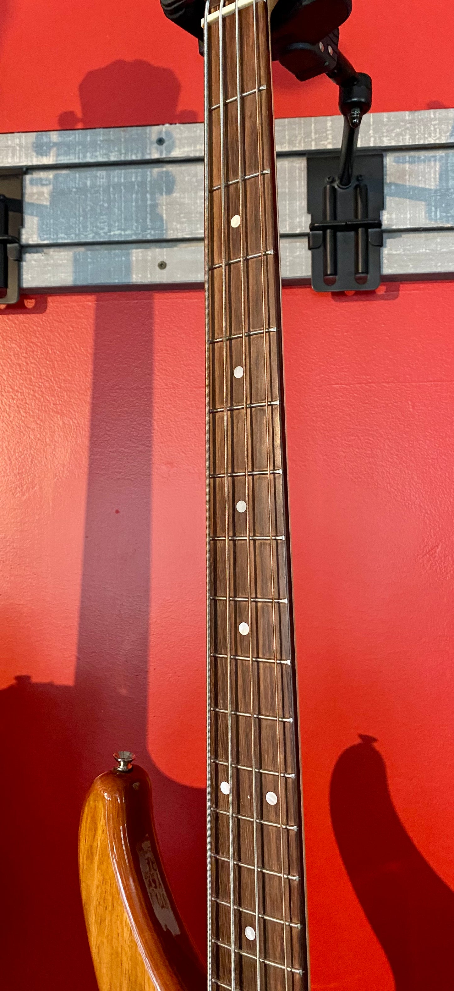 Used Yamaha TRBX174EW NAT Exotic Wood Top Electric Bass Guitar