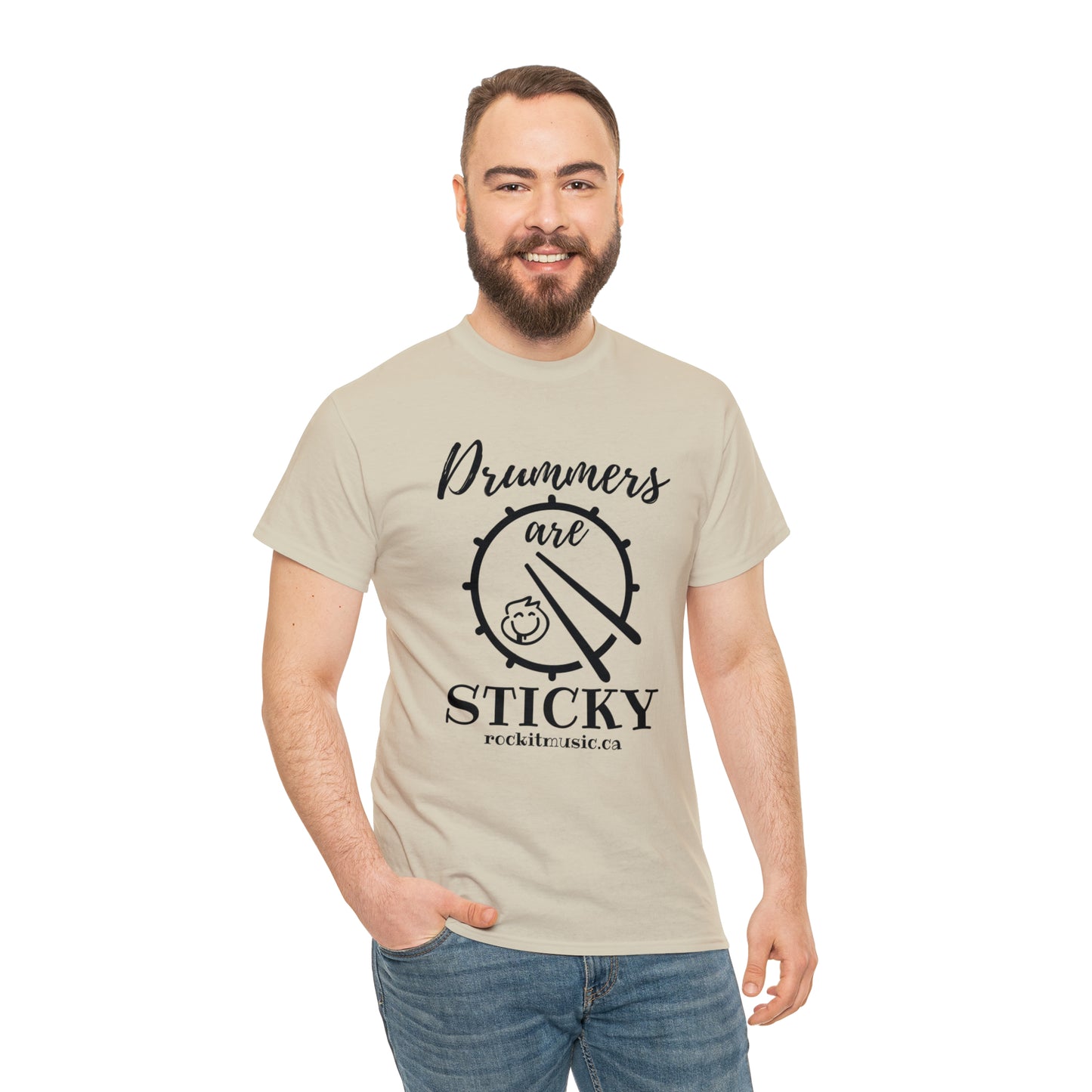 Rockit T-Shirt - Drummers are Sticky