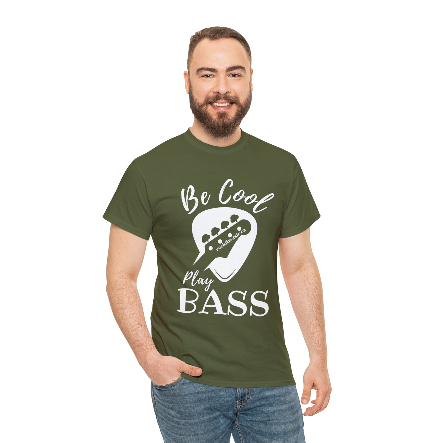 Rockit T-Shirt - Be Cool Play Bass