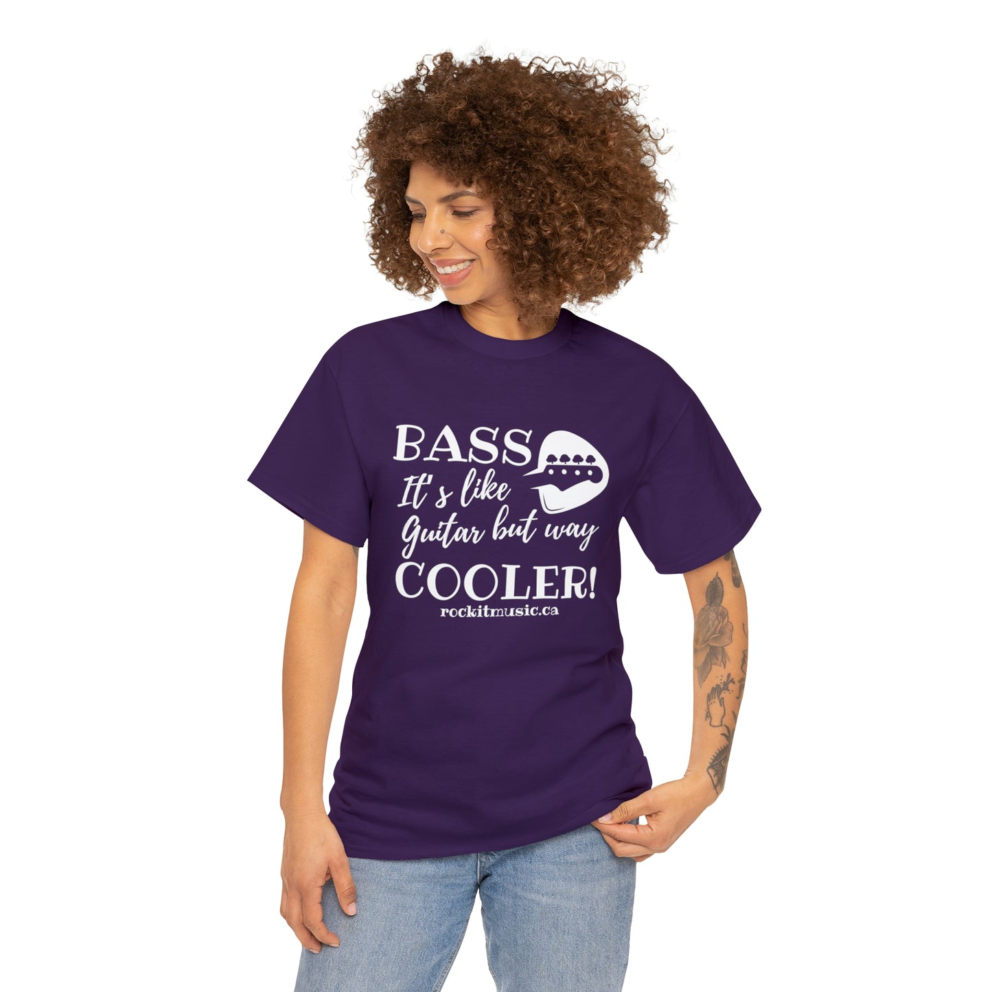 Rockit T-Shirt - Bass is Cooler