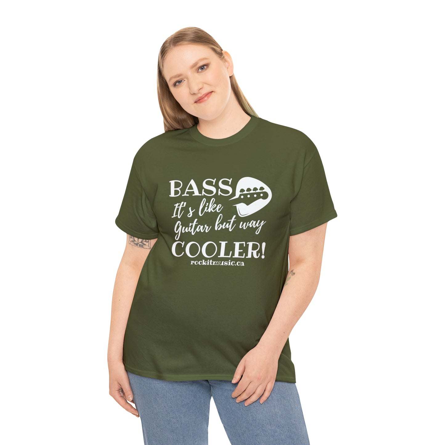 Rockit T-Shirt - Bass is Cooler