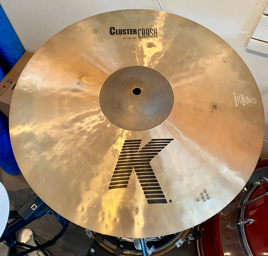Zildjian K 16" Cluster Crash Cymbal Used - K0931