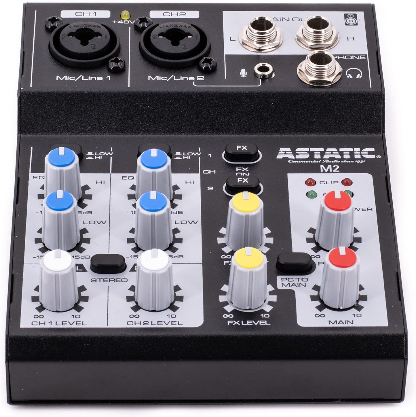 CAD 2 Channel Mixer With USB Interface CAD-M2
