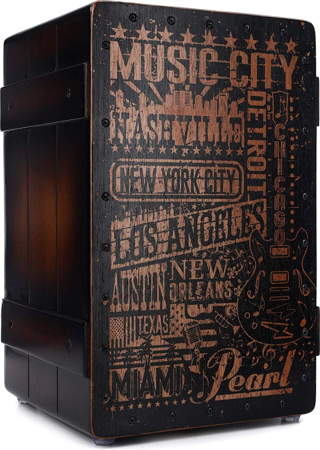 Pearl Primero Series Cajon, Music City USA PBC-122B