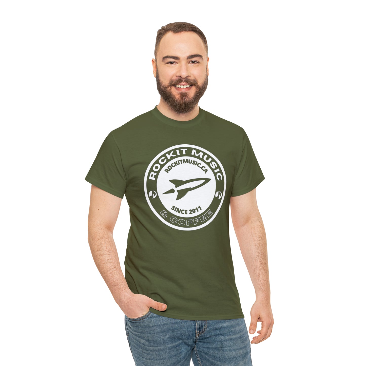 Rockit T-Shirt - White Logo