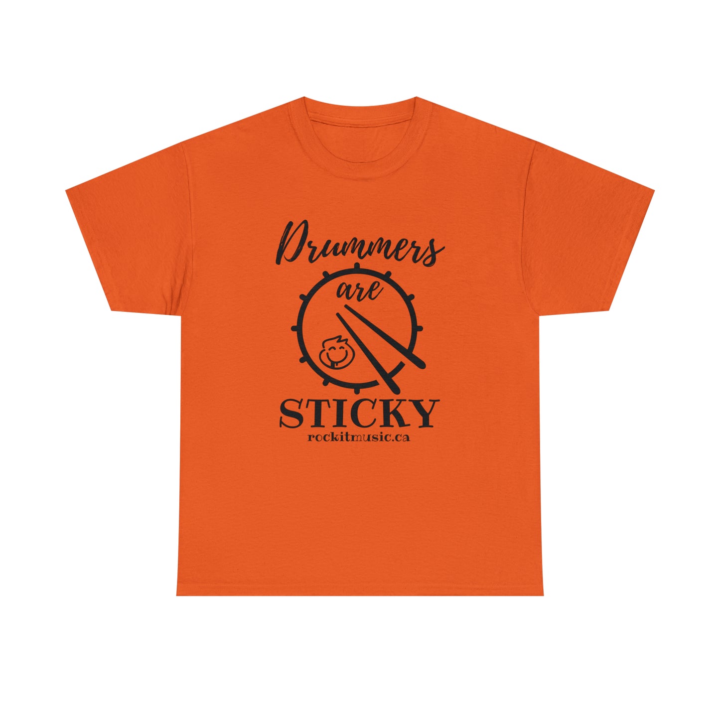 Rockit T-Shirt - Drummers are Sticky