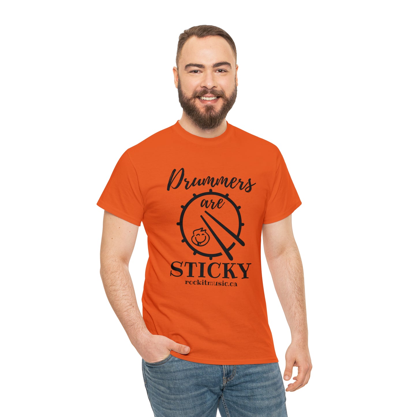 Rockit T-Shirt - Drummers are Sticky