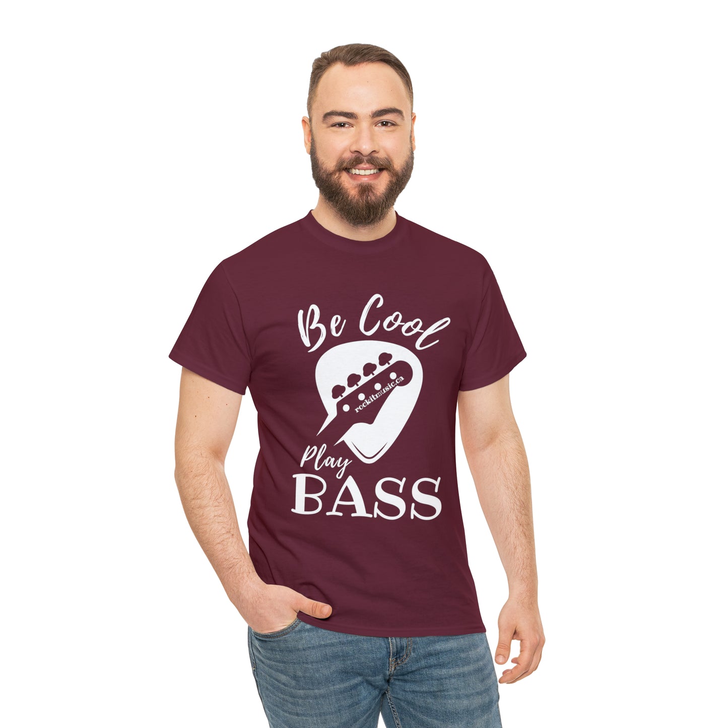 Rockit T-Shirt - Be Cool Play Bass