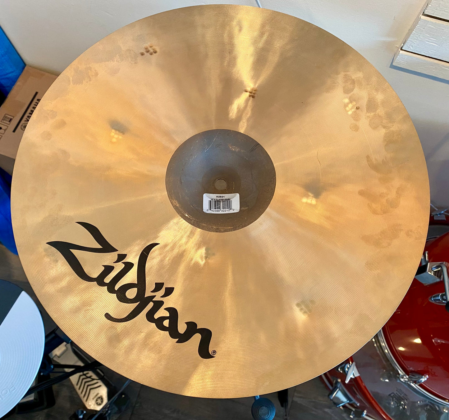 Zildjian K 16" Cluster Crash Cymbal Used - K0931