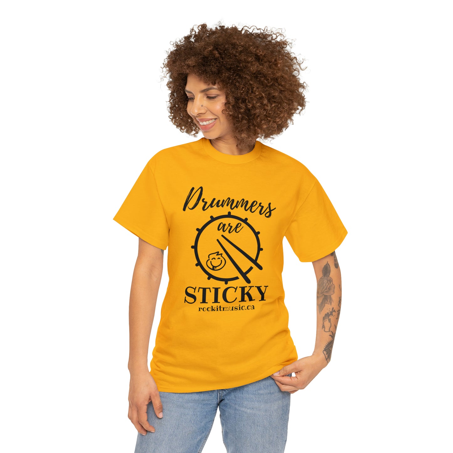 Rockit T-Shirt - Drummers are Sticky
