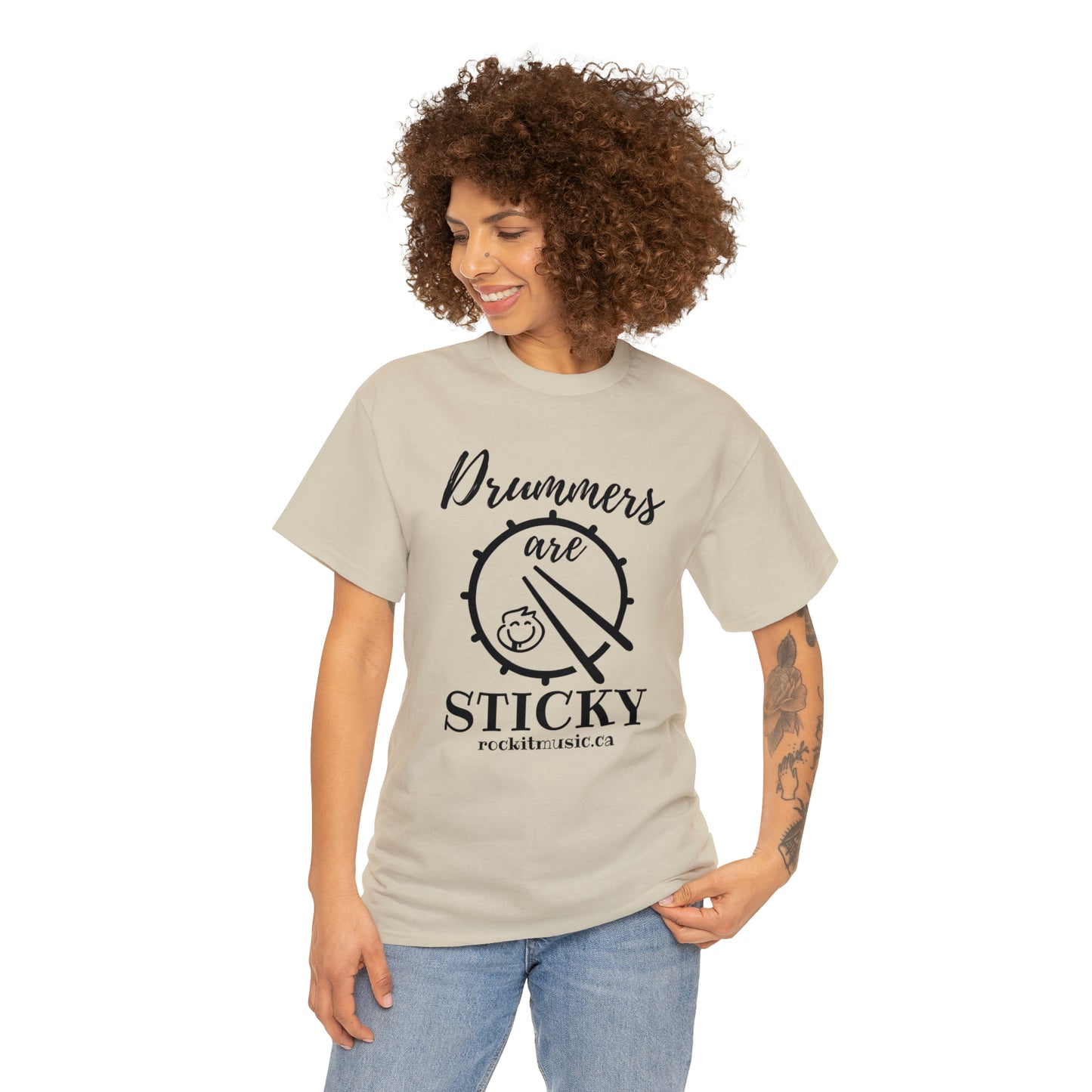 Rockit T-Shirt - Drummers are Sticky