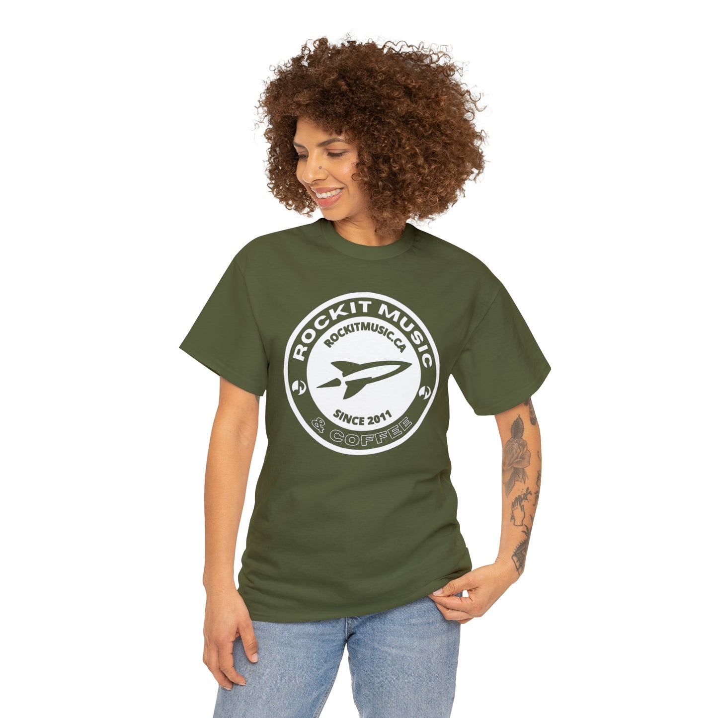 Rockit T-Shirt - White Logo