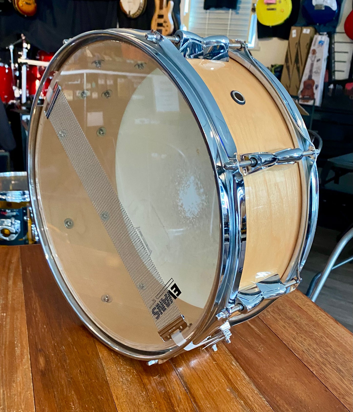 Yamaha Stage Custom Snare Drum SBS1455 NW Used