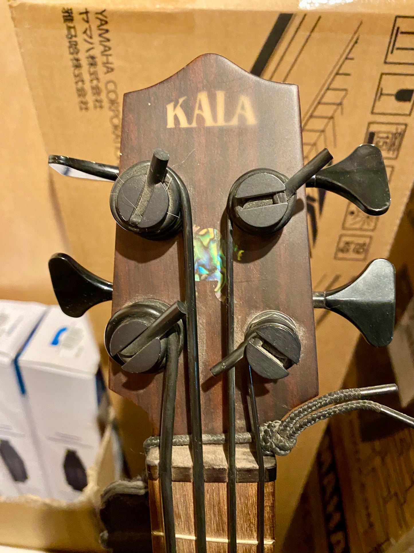 Used Kala UBass KA-UBASS FS Natural Mahogany