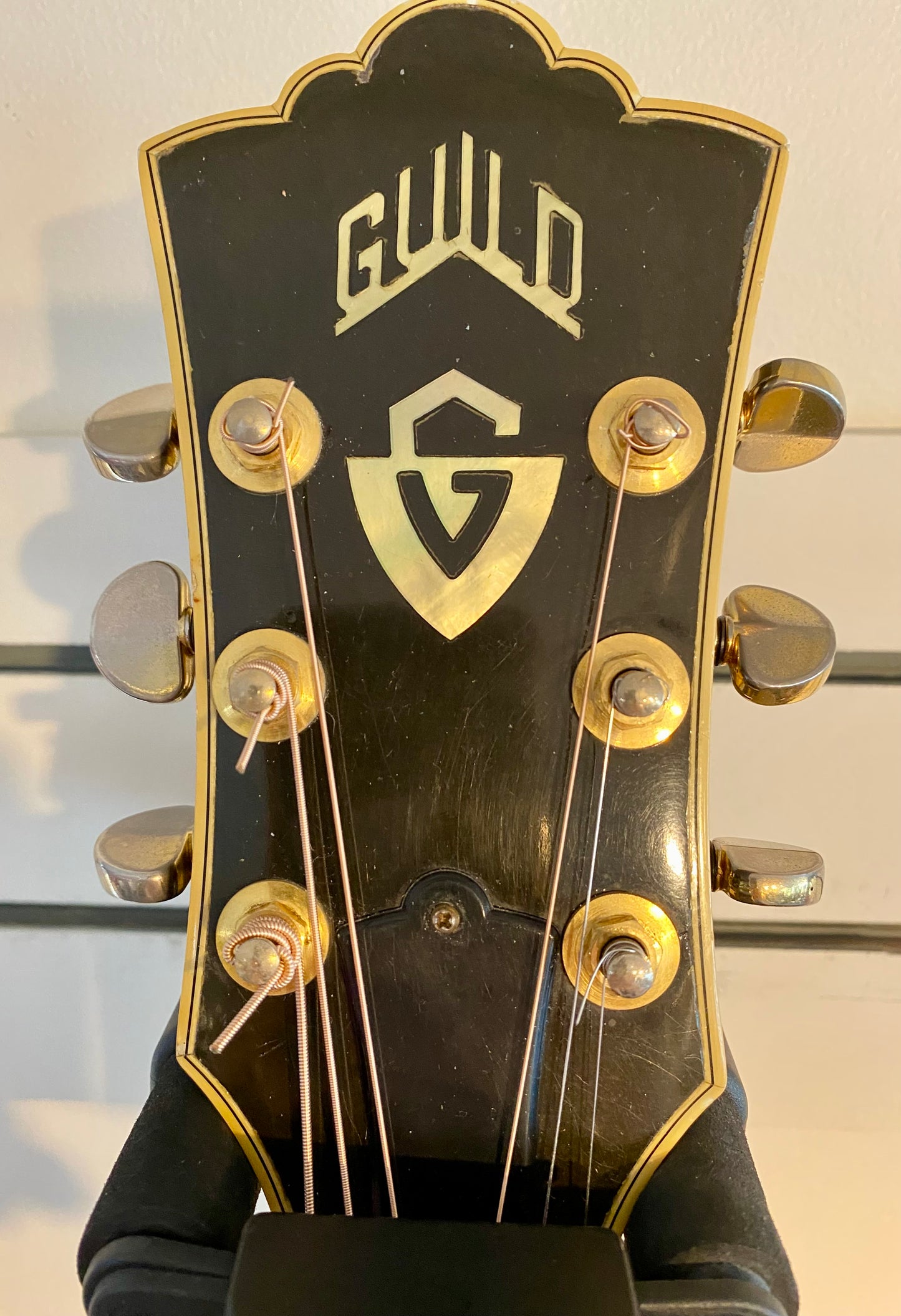 1976 Guild D55 Acoustic Guitar w/Piezo Pick-Up and Case