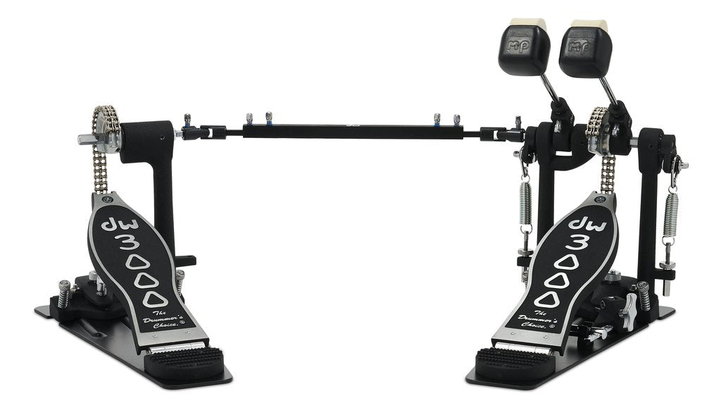 DW Hardware 3000 Series Double Pedal Right-handed DWCP3002 Used
