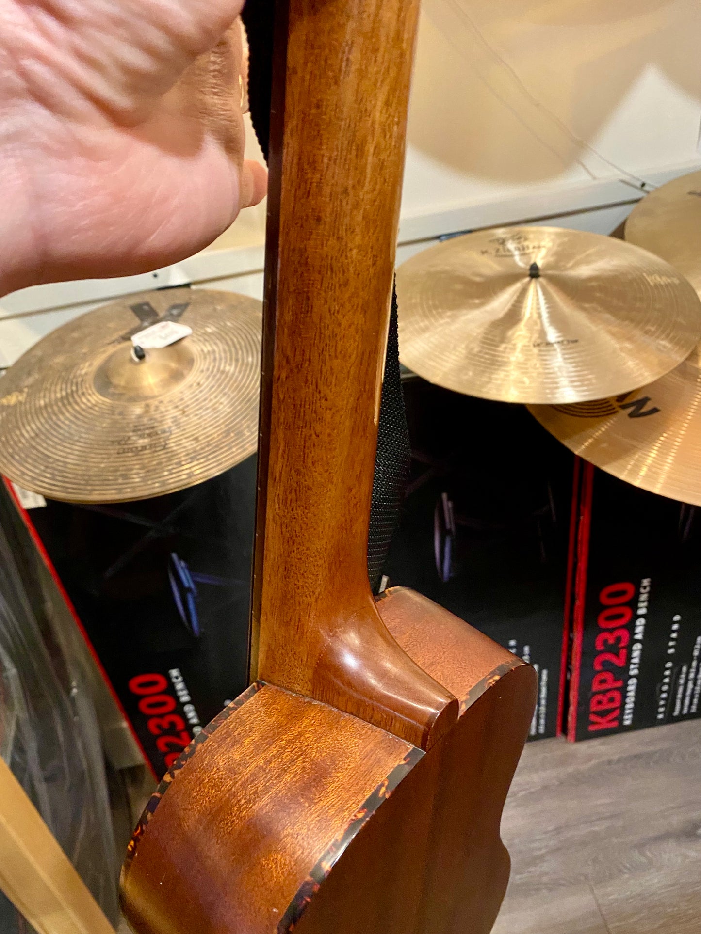 Used Kala UBass KA-UBASS FS Natural Mahogany