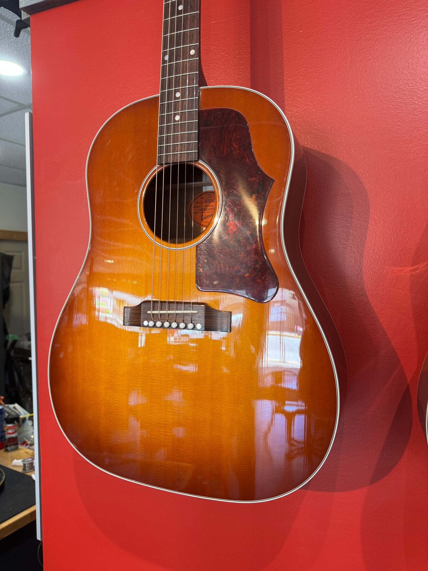 2004 1960’s Gibson J45 Historic Collection Acoustic Guitar