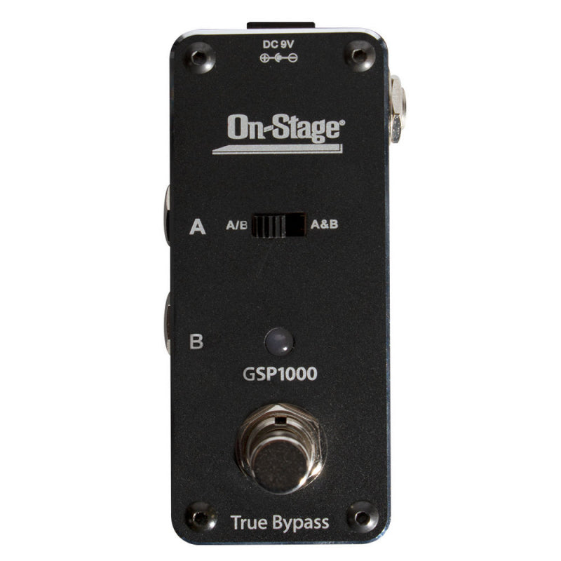 On-Stage ABY Switcher Pedal GSP1000