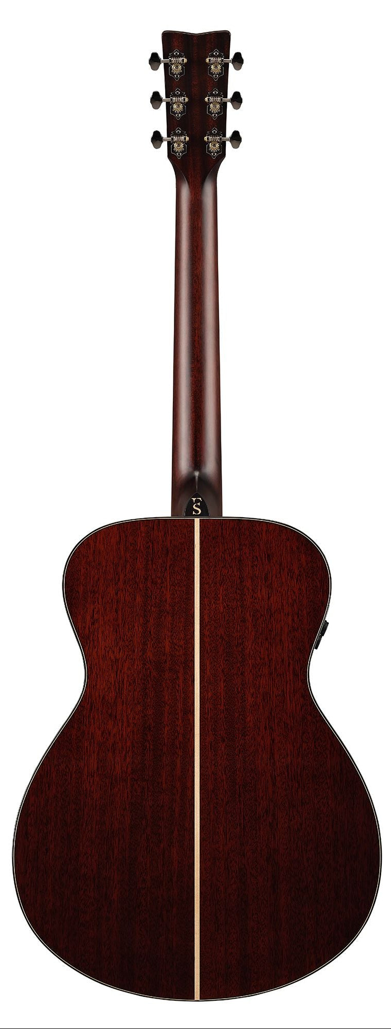 Yamaha FS9 MX Premium FS Concert Mahogany/Spruce Acoustic-Electric Guitar with Case