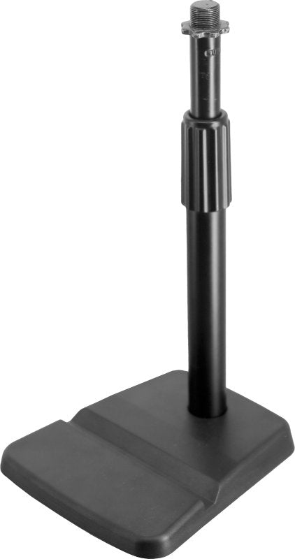 Profile Microphone Stand Desktop Mic Stand with Support Slot for Smart Phone MCD100P