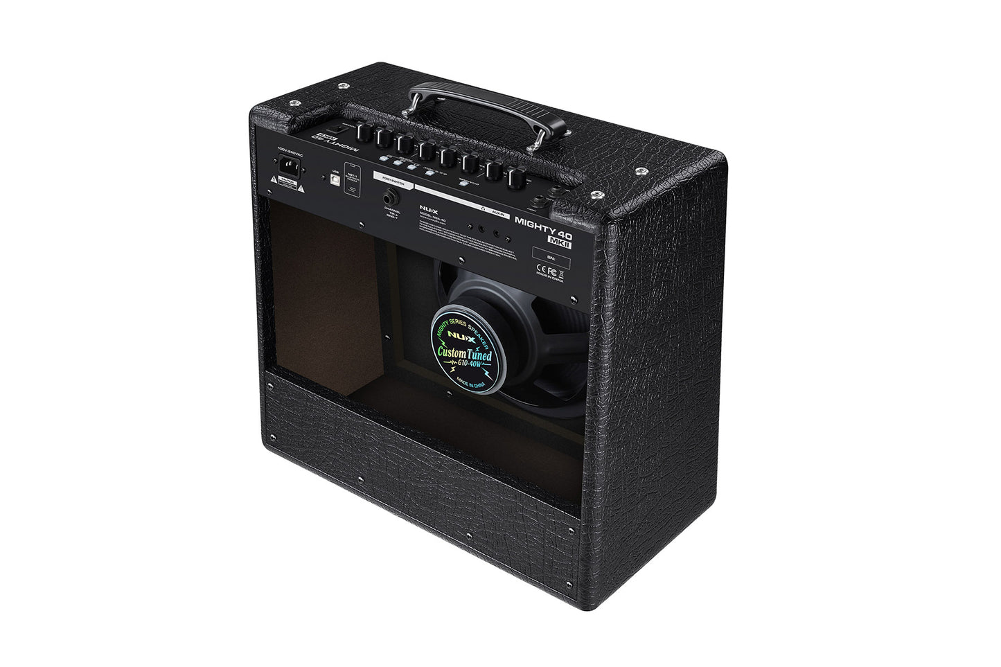 NUX MIGHTY-40MKII 40W 7-Channel Modeling Electric Guitar Combo Amp with Bluetooth, Black