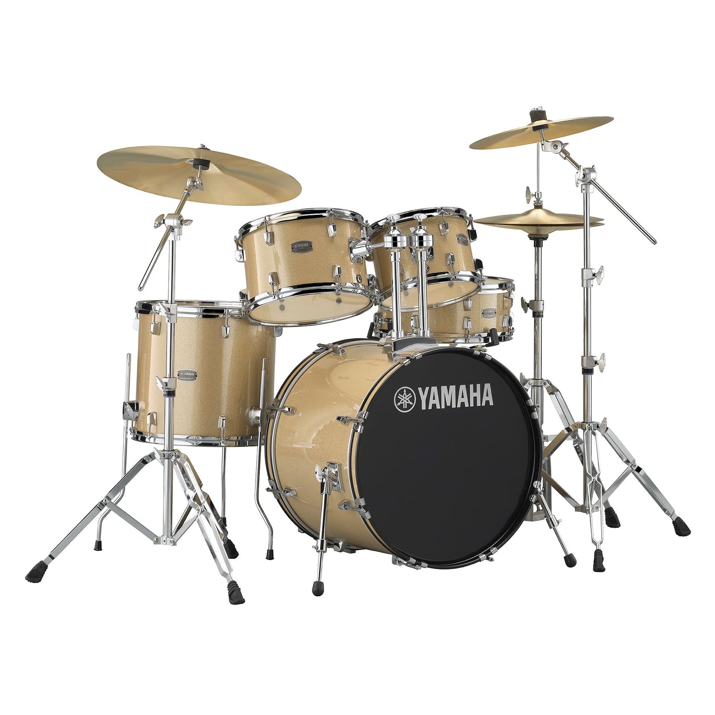 Yamaha Rydeen Drum Set w/ Hardware & Paiste Cymbals RDP0561 10, 12, 14FT, 14 SD, 20 Bass Drum