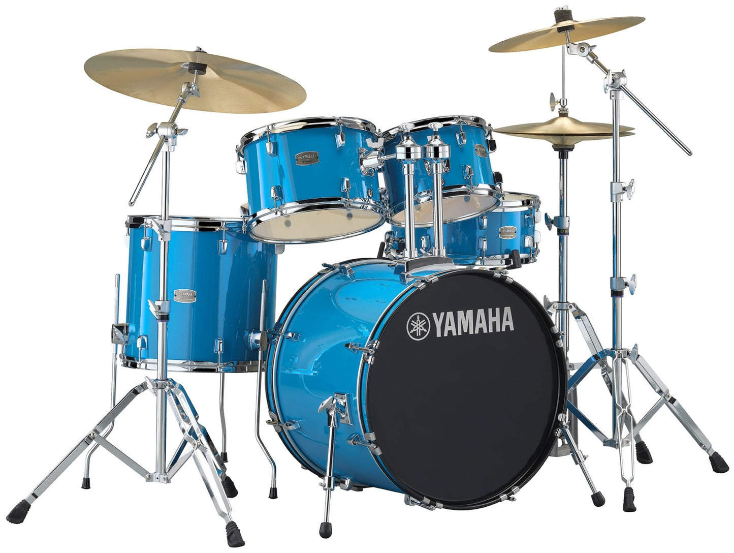 Yamaha Rydeen Drum Set w/ Hardware & Paiste Cymbals RDP0561 10, 12, 14FT, 14 SD, 20 Bass Drum