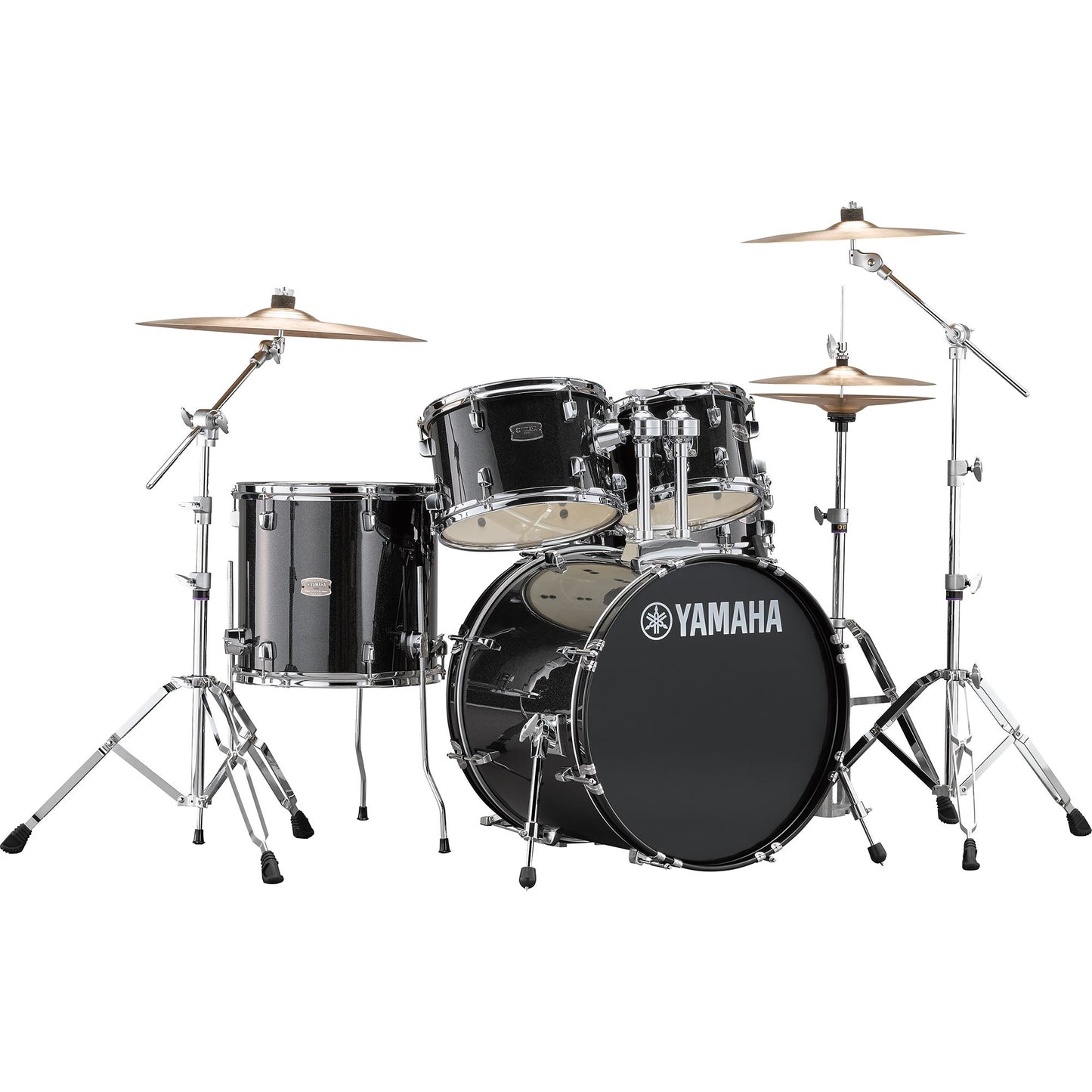 Yamaha Rydeen Drum Set w/ Hardware & Paiste Cymbals RDP0561 10, 12, 14FT, 14 SD, 20 Bass Drum