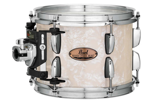 Pearl Session Studio Select Series 3-Piece Drum Shell Pack, Nicotine White Marine Pearl STS943XPC405 13X9TT, 16X16FT, 24X14 BD