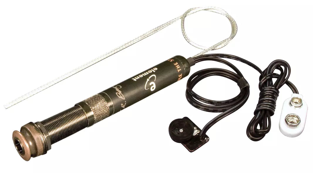 LR Baggs LR-EAS Element Active - Element pickup, endpin preamp and sound-hole volume control wheel - STEEL STRING