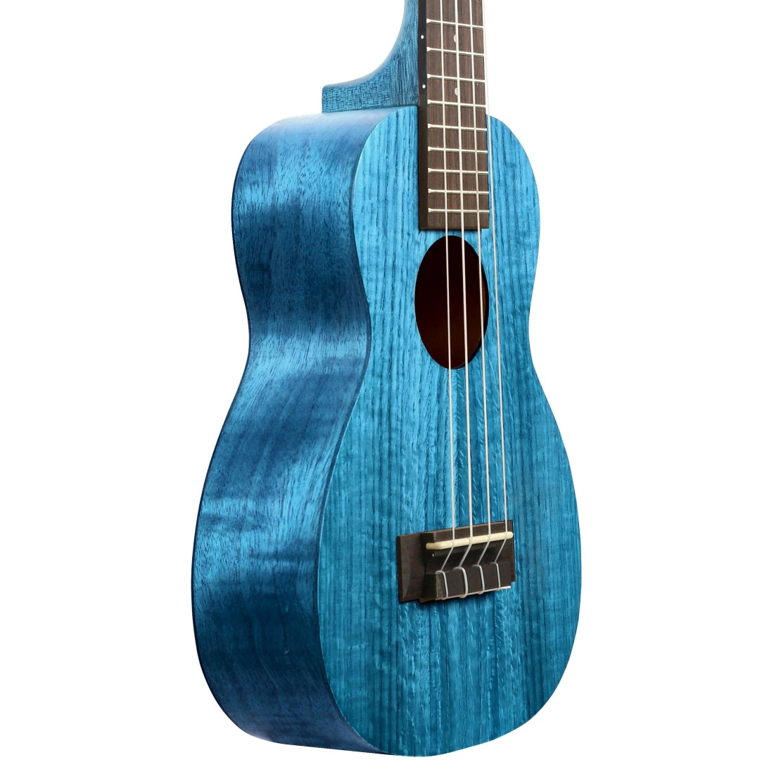 Leho Xtreme Mahogany Concert Ukulele - Blue Sea