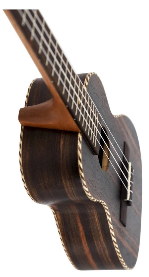 Leho Arch Back Ebony Concert Ukulele LHUC- ALEB