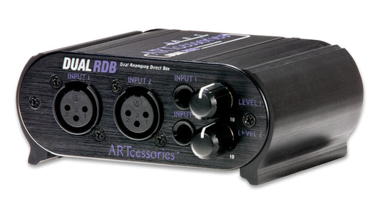 ART Pro Audio Art Dual Re-Amping Direct Box w/Level Attenuators DUALRDB